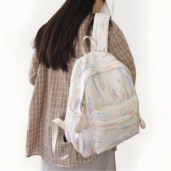 zoeserendipity Handbags - Large Striped Backpack